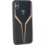 Carcasă originală Lamborghini, pentru iPhone XR - negru