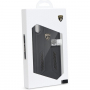 Carcasă originală Lamborghini Huracan Carbon, pentru iPhone XS Max - negru