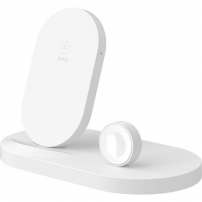 Stație de încărcare Belkin BOOST UP, pentru iPhone a Apple Watch - alb