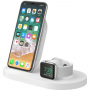 Stație de încărcare Belkin BOOST UP, pentru iPhone a Apple Watch - alb