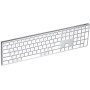Tastatură Bluetooth wireless DUX DUCIS cu secțiune numerică - argintiu