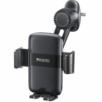 Suport auto Yesido C242 pentru grila de ventilație, compatibil iPhone - negru