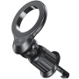 Suport auto magnetic USAMS US-ZJ075 pentru grila de ventilație, compatibil iPhone - negru