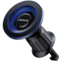 Suport auto magnetic USAMS ZJ081 pentru grila de ventilație iPhone - albastru-negru
