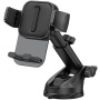 Suport auto USAMS US-ZJ072 pentru parbriz și bord, compatibil cu iPhone - negru