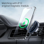 Suport auto magnetic JOYROOM JR-ZS240 pentru grila de ventilație cu încărcare wireless pentru iPhone - negru