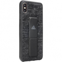 Carcasă originală ADIDAS Grip, pentru iPhone XS Max - negru