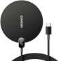 Încărcător wireless cu display ESSAGER ES-WC15 pentru iPhone - 15W - negru
