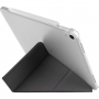 UNIQ Yorker Kanvas Plus husă cu stand origami pentru iPad Air 4 (2020) / Air 5 (2022) / Pro 11" (2018) - negru
