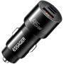 ESSAGER ES-CC14 încărcător auto cu porturi USB-C / USB-A / Lightning - 45W - negru