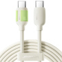 Cablu de încărcare și date JOYROOM S-A53 - USB-C la USB-C - 2 m - bej