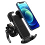 Suport UGREEN pentru bicicletă și motocicletă, prindere pe ghidon, pentru iPhone - negru