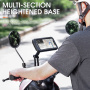 WEST BIKING husă universală magnetică impermeabilă cu suport pentru bicicletă și motocicletă pe ghidon pentru iPhone - negru