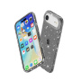 Husă transparentă cu sclipici pentru iPhone Air - gri