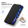 Husă flip DUX DUCIS Skin X cu MagSafe pentru iPhone 17 Pro Max - negru
