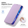 Husă flip DUX DUCIS Skin X cu MagSafe pentru iPhone 17 - violet