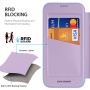 Husă flip DUX DUCIS Skin X cu MagSafe pentru iPhone 17 - violet