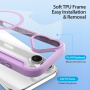 Husă flip DUX DUCIS Skin X cu MagSafe pentru iPhone 17 - violet