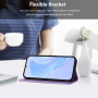 Husă flip din piele PU pentru iPhone 17 - violet