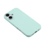 Husă mată din plastic moale pentru iPhone 17 - mentă