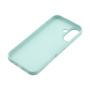 Husă mată din plastic moale pentru iPhone 17 - mentă
