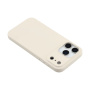 Husă mată din plastic moale pentru iPhone 17 Pro - bej