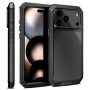 Husă extra rezistentă la șocuri, apă și praf pentru iPhone 17 Pro Max - negru