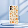 Husă de protecție cu model de toamnă pentru iPhone 17 - bej
