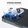 ENKAY sticlă securizată pentru protecția lentilelor camerei spate pentru iPhone 17 Pro - transparent