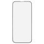 Sticlă securizată 3D cu ramă neagră pentru iPhone 17 Pro Max / 18 Pro Max