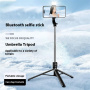Z165 selfie stick panoramic Bluetooth cu trepied pentru iPhone - negru