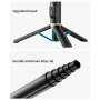 Selfie stick Bluetooth Q12 cu trepied pentru iPhone - negru