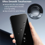 JOYROOM sticlă securizată 2.5D Anti-Spy cu ramă neagră pentru iPhone 17
