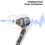 Căști wireless ESSAGER ES-06 - argintiu
