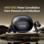 Căști wireless USAMS E02 Echo - negru