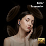 Căști wireless USAMS E02 Echo - alb