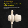 Căști WEKOME YB07 cu conector Lightning - negru