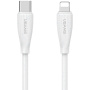 Cablu de încărcare și date USAMS US-SJ717 - USB-C la Lightning - 1 m - alb
