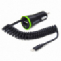 Încărcător auto HAWEEL (2.1A) lightning / conector 8 pini - 1,2 m negru