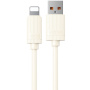 Cablu de încărcare și date WEKOME WDC-52i - USB-A la Lightning - 1 m - bej