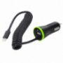 Încărcător auto HAWEEL (2.1A) lightning / conector 8 pini - 1,2 m negru