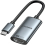 Adaptor video ESSAGER ES-OTG23 - HDMI la USB-C - gri închis