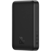 Baseus Mini baterie externă wireless MagSafe cu port USB-C - 10 000 mAh - negru