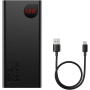 Baterie externă Baseus Adaman cu porturi USB-C / 2x USB-A - 40.000 mAh - negru