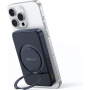 Baseus PicoGo baterie externă wireless MagSafe cu suport rotativ și port USB-C - 5 000 mAh - negru