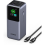 Baterie externă UGREEN Nexode 130W cu porturi 2x USB-C / USB-A - 20 000 mAh - gri