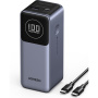 Baterie externă UGREEN Nexode 100W cu porturi USB-C / USB-A - 12.000 mAh - gri