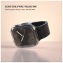 Husă de protecție FIXED Pure cu sticlă securizată pentru Apple Watch 42mm (Seriile 10 / 11) - transparentă