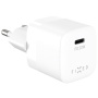 Adaptor de încărcare Mini GaN FIXED cu port USB-C - 20W - Alb