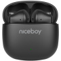 Căști wireless Niceboy Beans 4 POP Onyx - negru